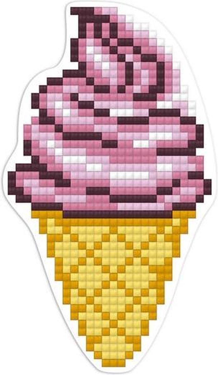 Diamond Painting Freyja Crystal Magnet | Ice Cream Magnet